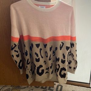 Leopard sweater